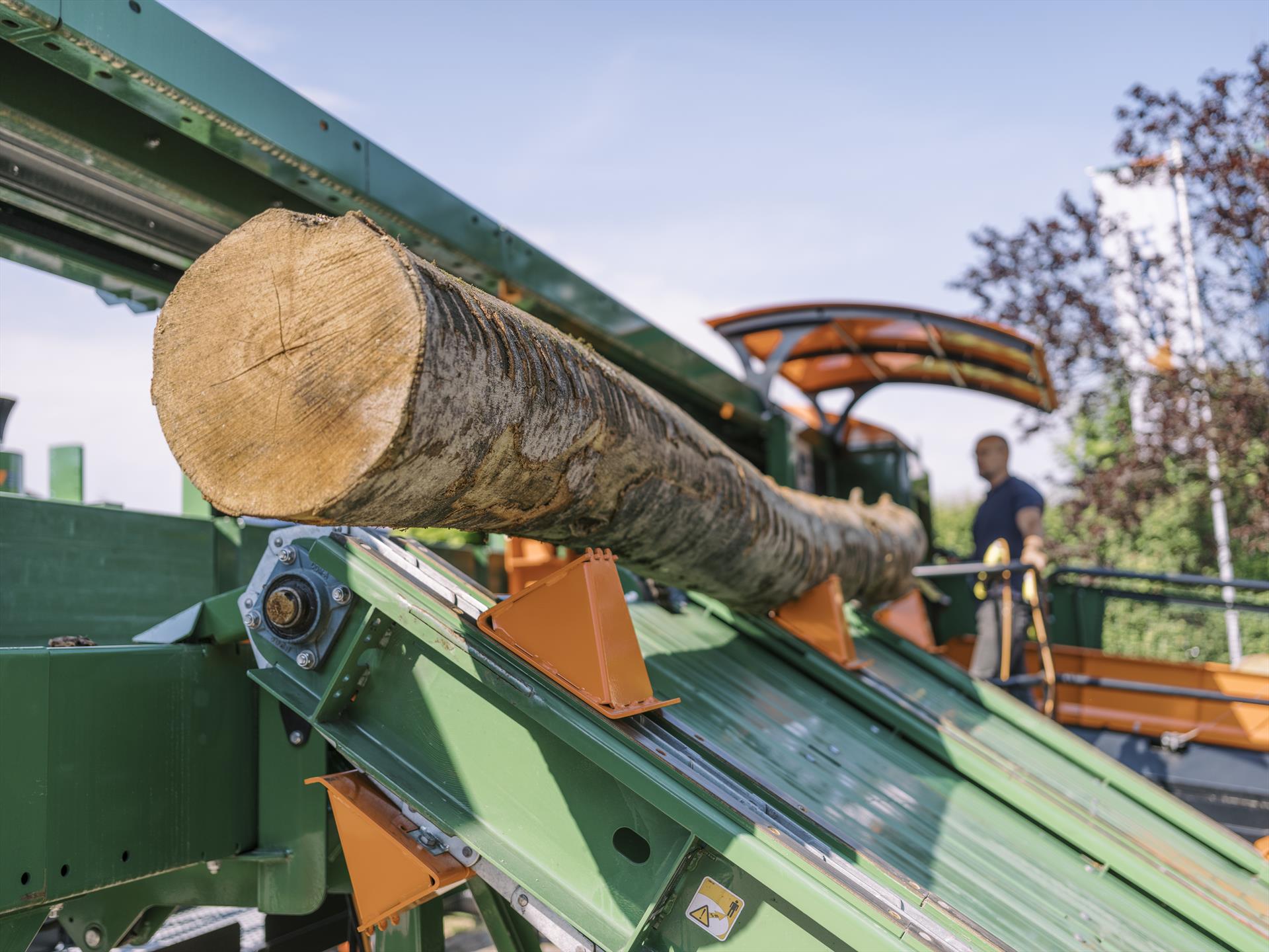 bilde_Saegespalter Spaltfix K 660 A Vario POSCH Leibnitz Image Holzstamm Die Mosbachers 202