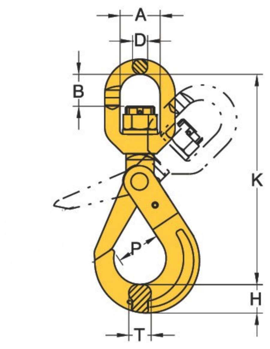 pic_Yoke Swivel Self Locking Hook YE__Yoke Selvlukkende Krok Med Svivel