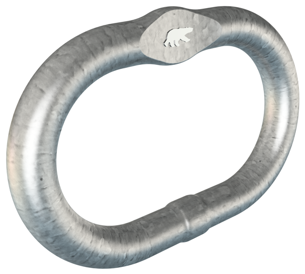 B Løkke Galvanisert