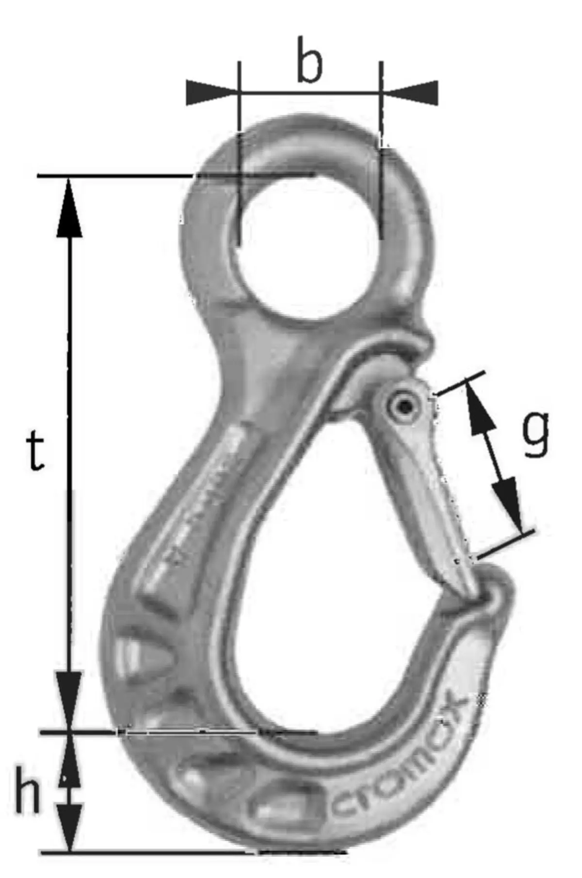pic_Stainless eye sling hook - code COHF
