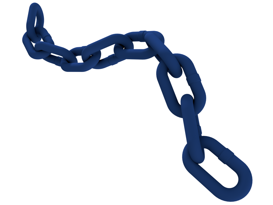 pic_Alloy midlink chain G80__ML Kjetting Blå