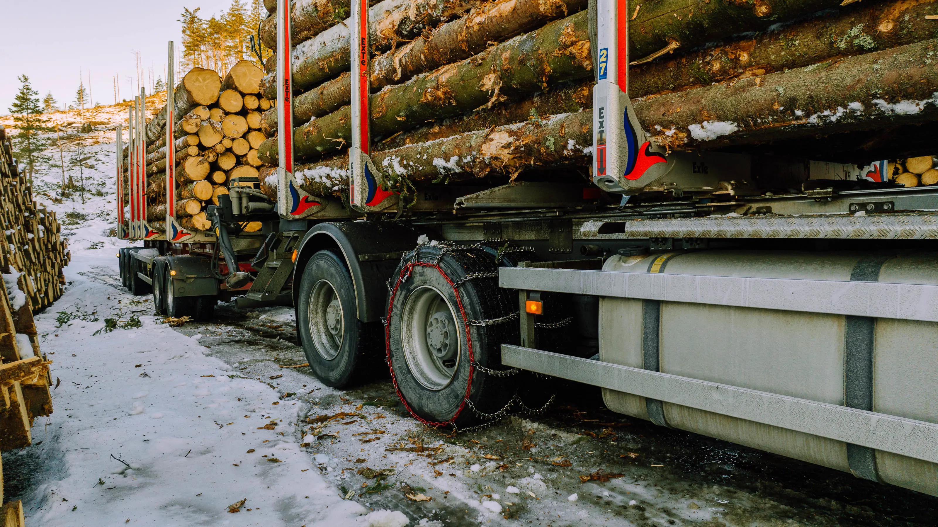 Trygg Kjetting Tømmerbil (11 Of 49)