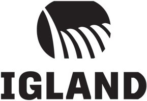 Igland Logo V Black RGB
