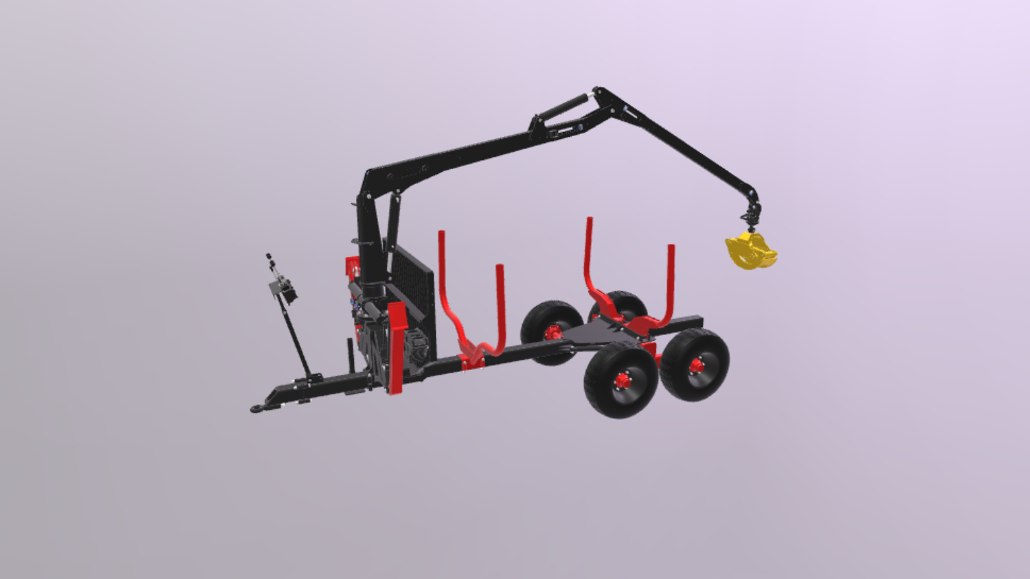 pic_Tømmerhenger 180, ikke registrerbar, 8 t, sving i boggi